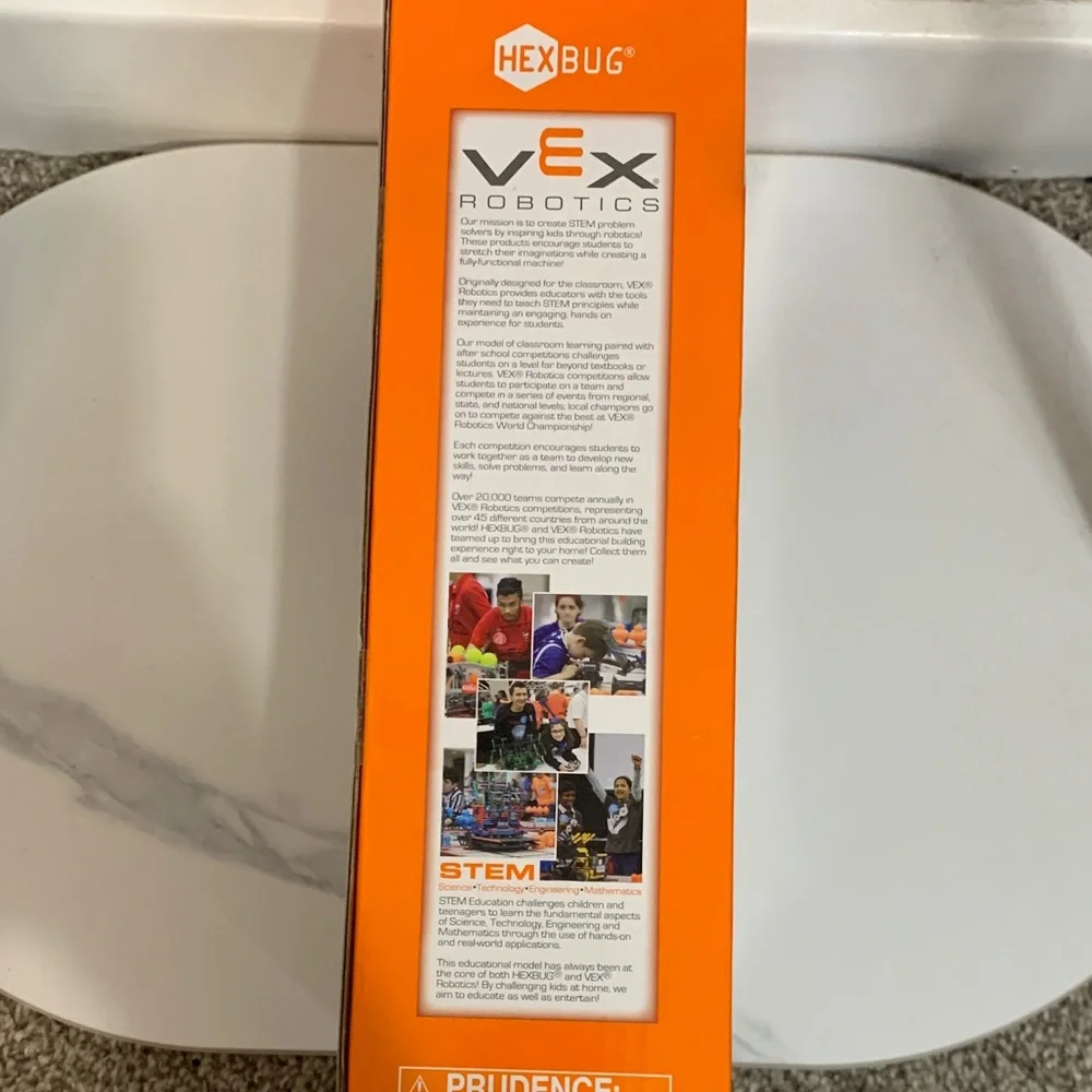HEXBUG VEX‎ Robotics Catapult Launcher - Orange and Gray